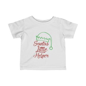 Santas Little Helper | Infant Fine Jersey Tee