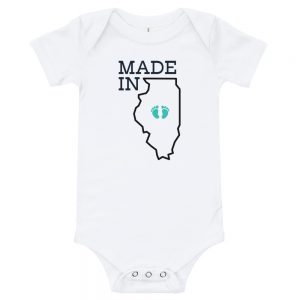 Made in Illinois | Easy Change Onesie