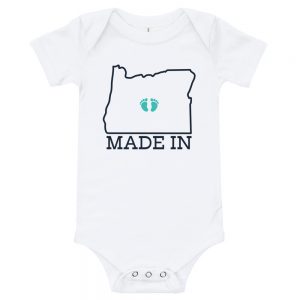 Made in Oregon | Easy Change Onesie