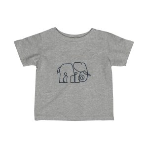 Minimal Elephant | Infant Fine Jersey Tee