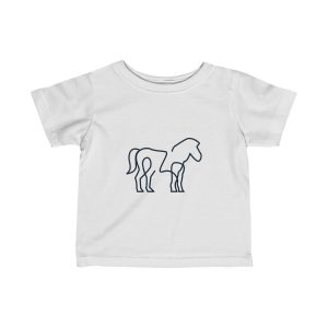 Minimal Horse | Infant Fine Jersey Tee