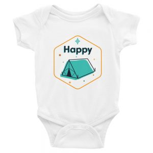 Happy Camper | Easy Change Onesie, Infant Bodysuit